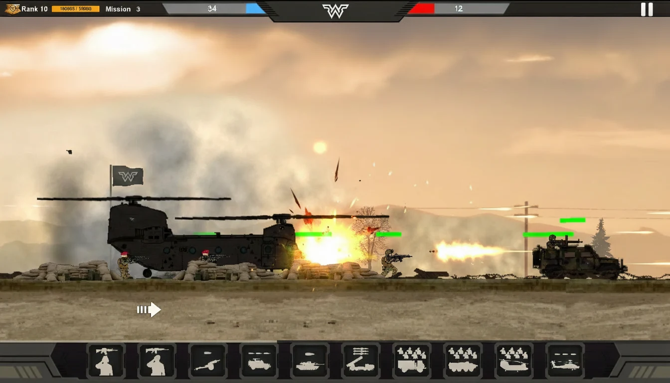 Warzone Commander screenshot