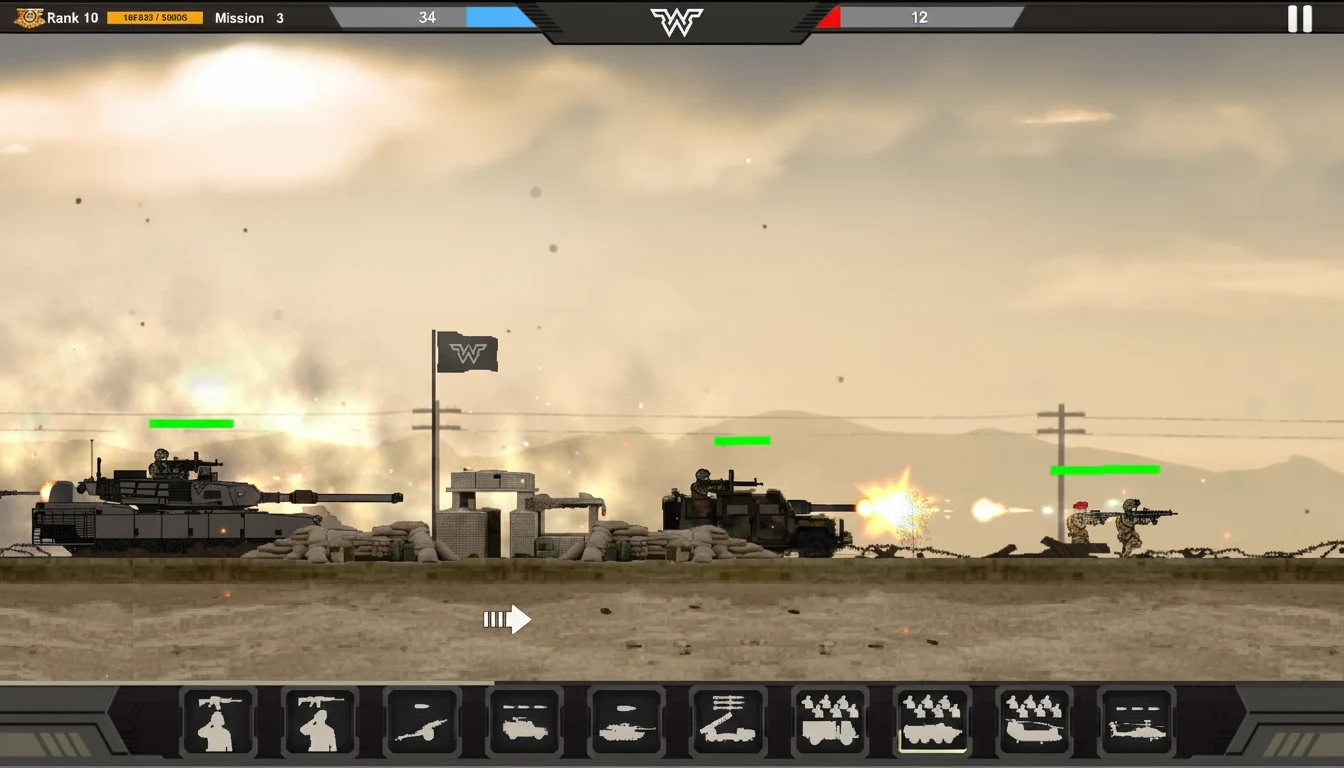 Warzone Commander screenshot