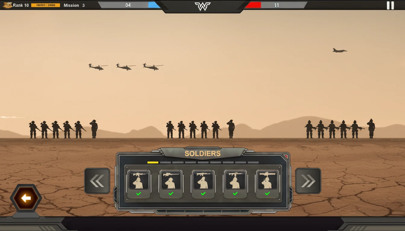 Warzone Commander screenshot