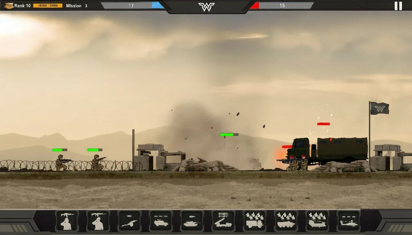 Warzone Commander screenshot