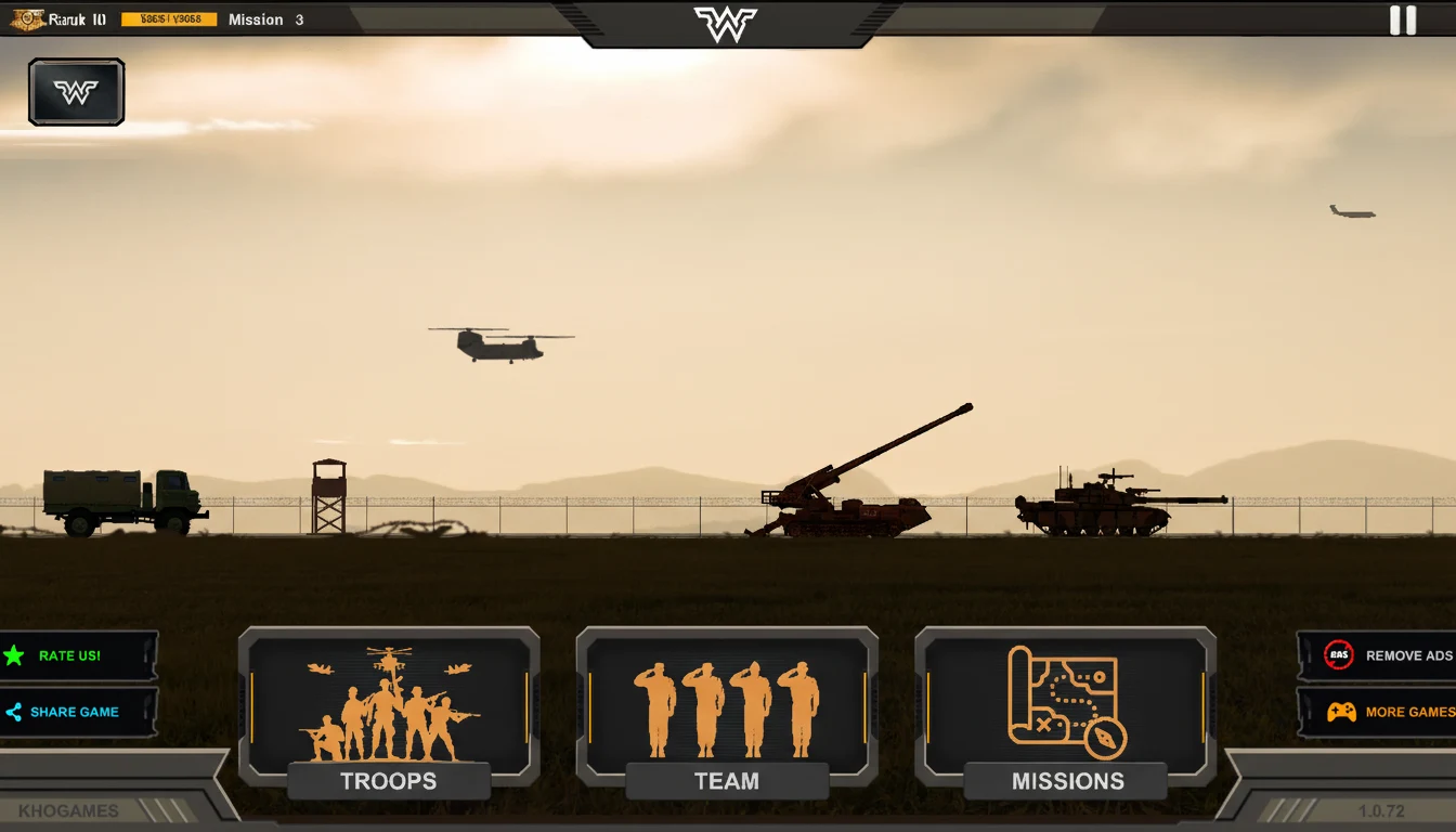 Warzone Commander screenshot