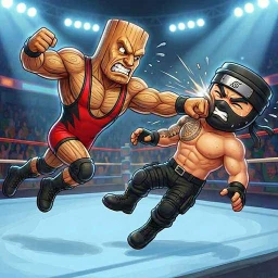 Ícone de WrestleRot: Ring Fighting Game